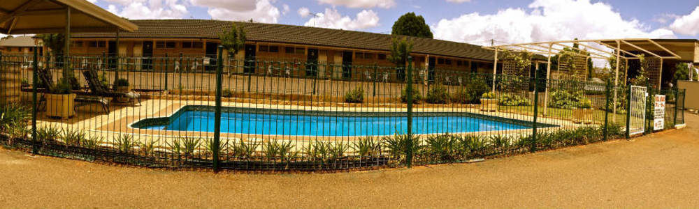 Country Gardens Motel Coonabarabran Exteriör bild